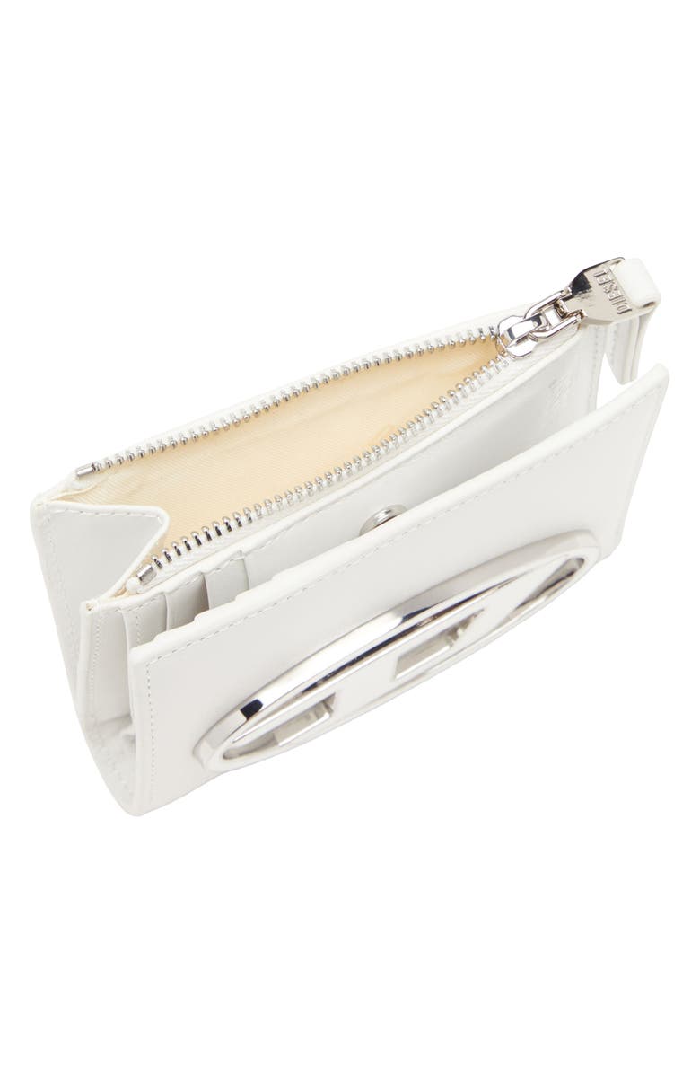 DIESEL<sup>®</sup> 1DR Leather Bifold Wallet, Alternate, color, White