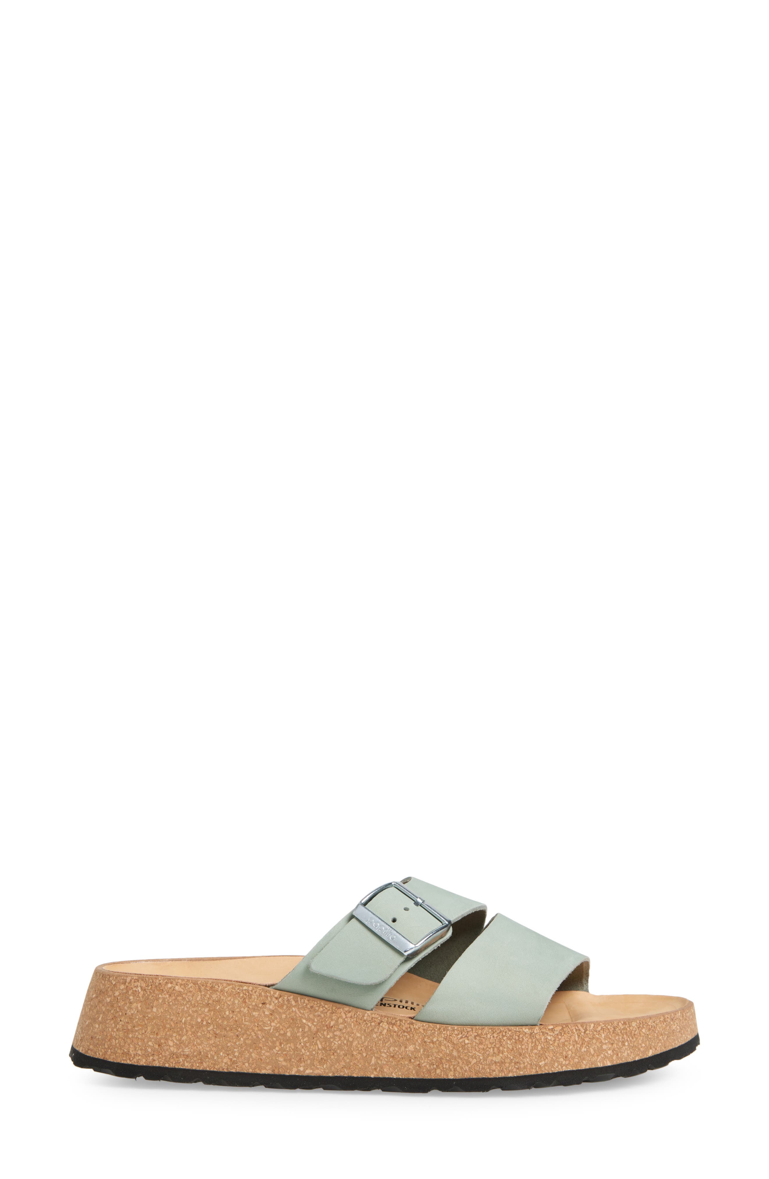 Birkenstock Papillio by Birkenstock Almina Platform Sandal, Alternate, color, Pure Sage