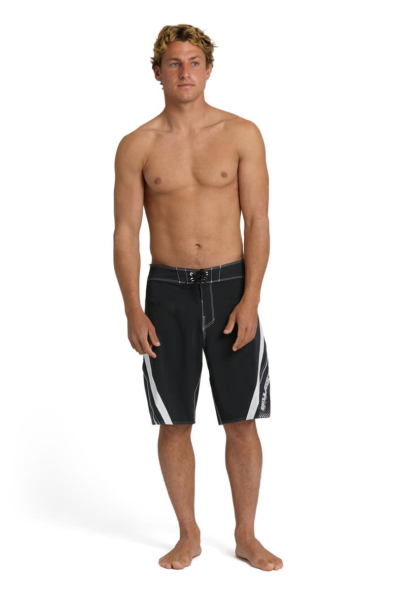 Fluid 2K Pro Board Shorts, Alternate, color, BLACK