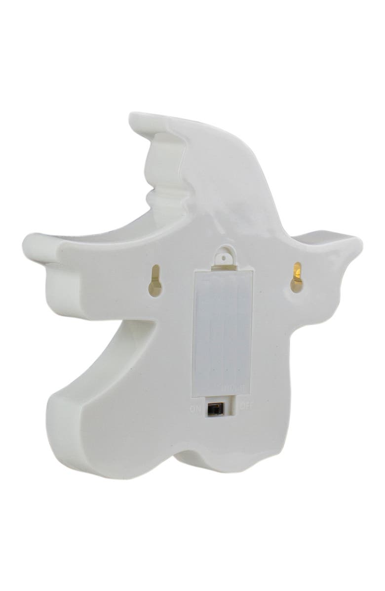 Northlight LED Lighted Ghost Halloween Marquee Sign -7", Alternate, color, 