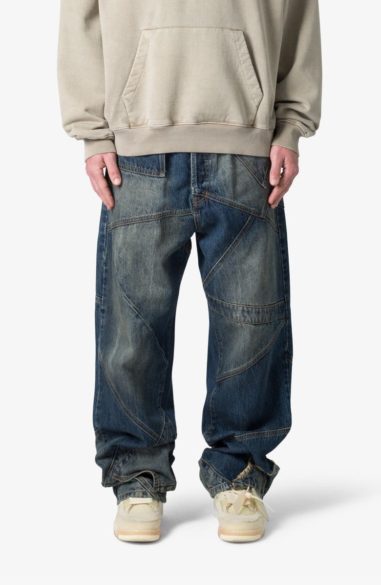 mnml Ultra Baggy Jeans, Main, color, Blue