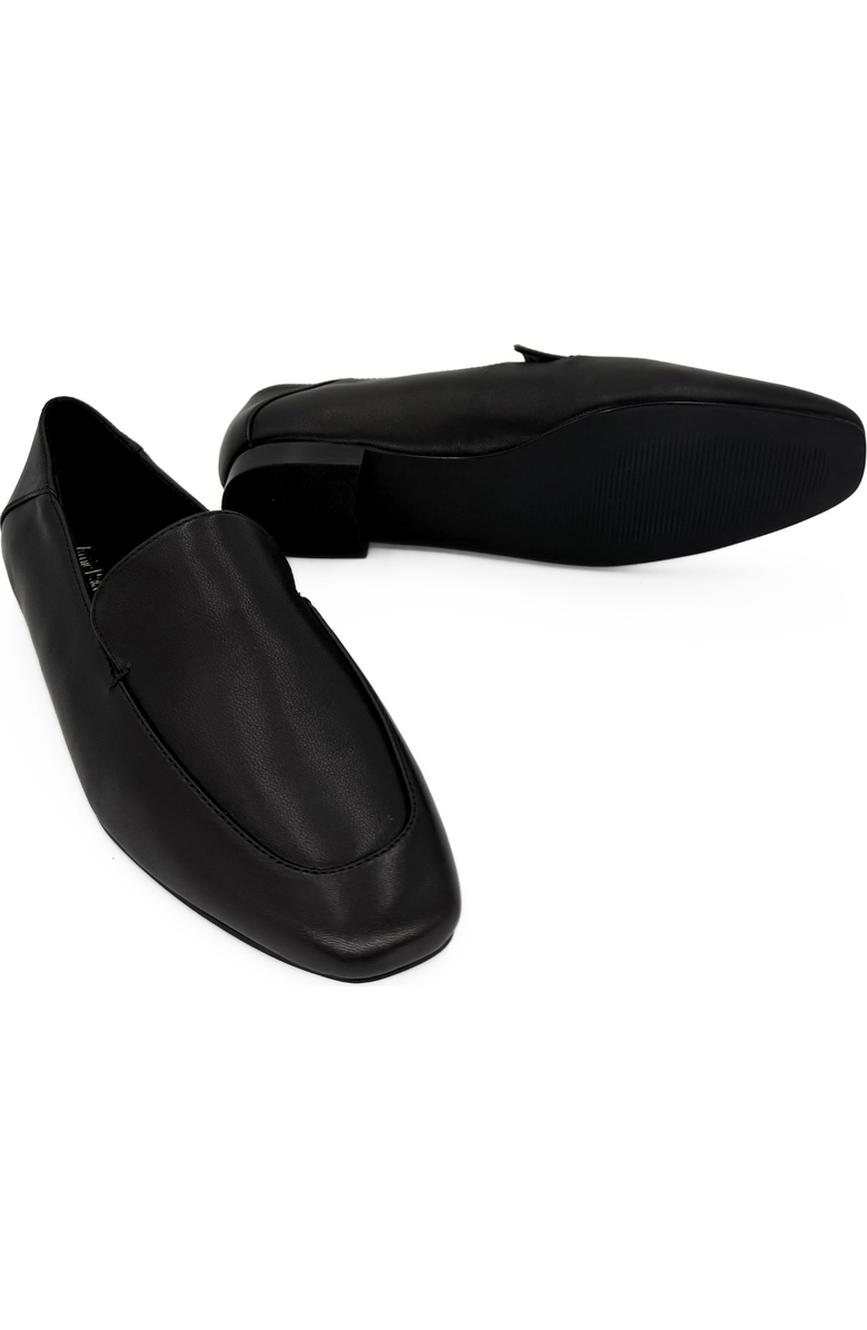 Amie Rafa Cindy Leather Loafers, Alternate, color, Black