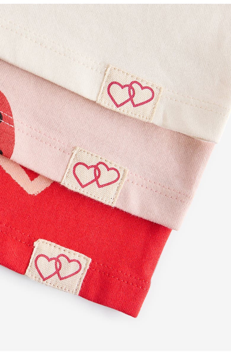 NEXT Kids' Assorted 3-Pack Cotton Graphic T-Shirts, Alternate, color,