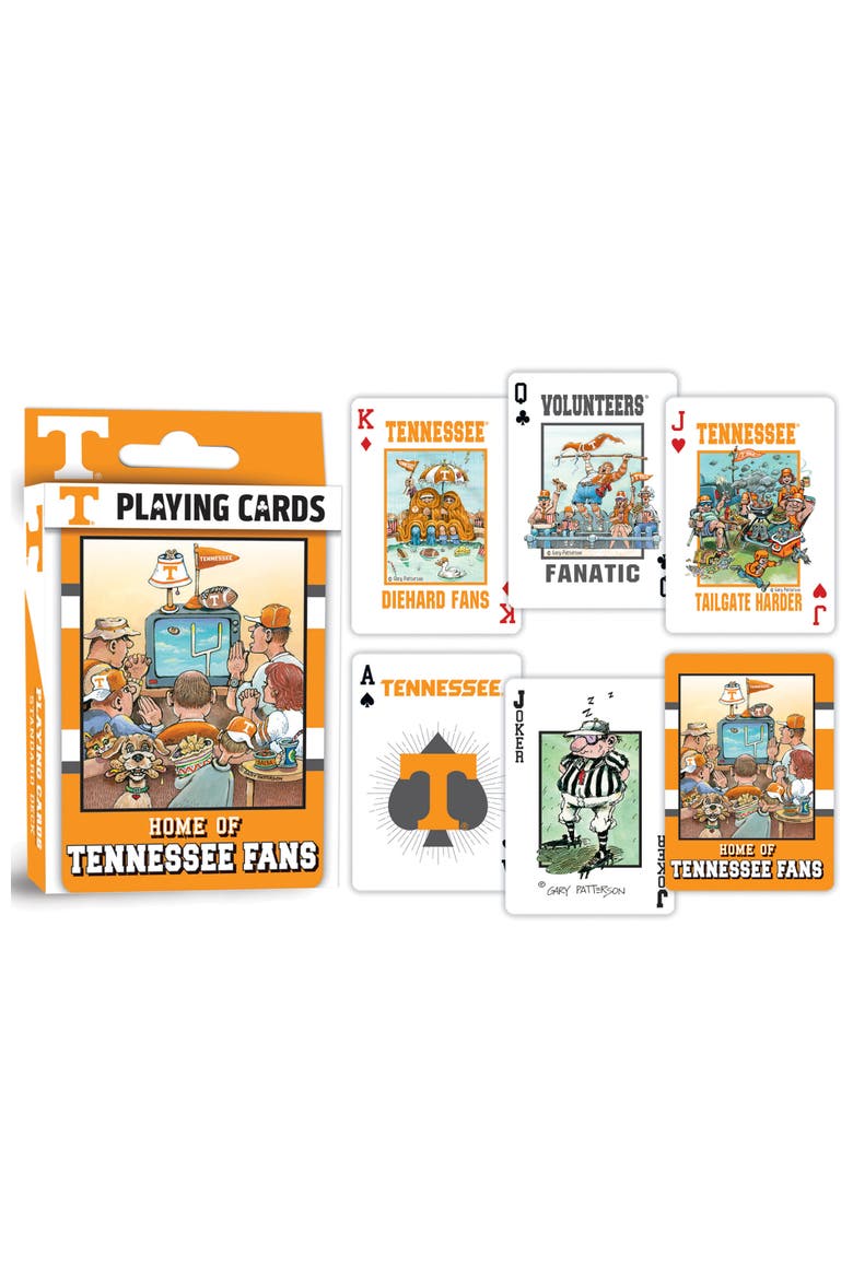 Tennessee Fan Deck Playing Cards, Alternate, color, Multicolor