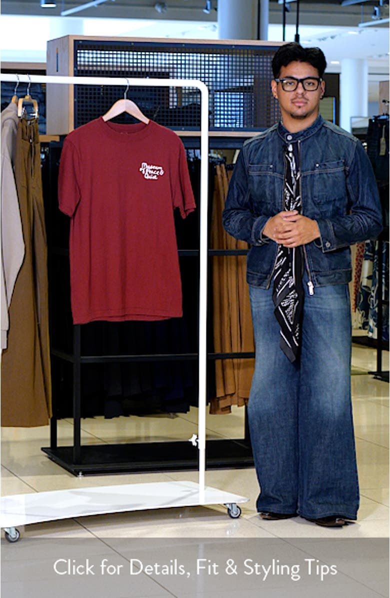 Scribble Cotton Graphic T-Shirt, sales video thumbnail