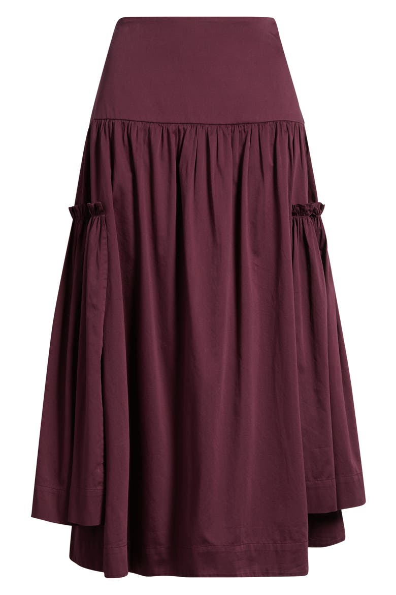 Berta Midi Skirt, Alternate, color, FIG