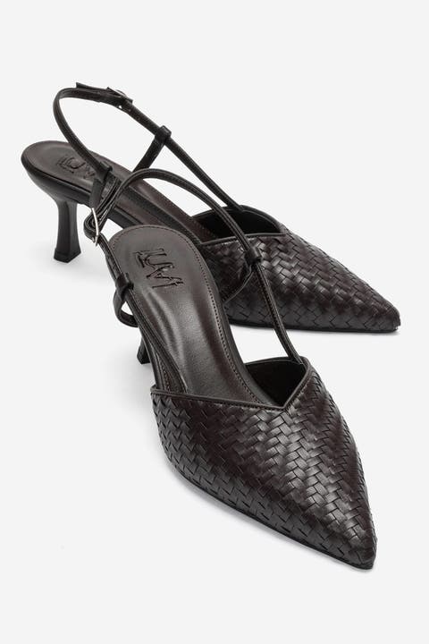 Mavero Slingback Stiletto Pump