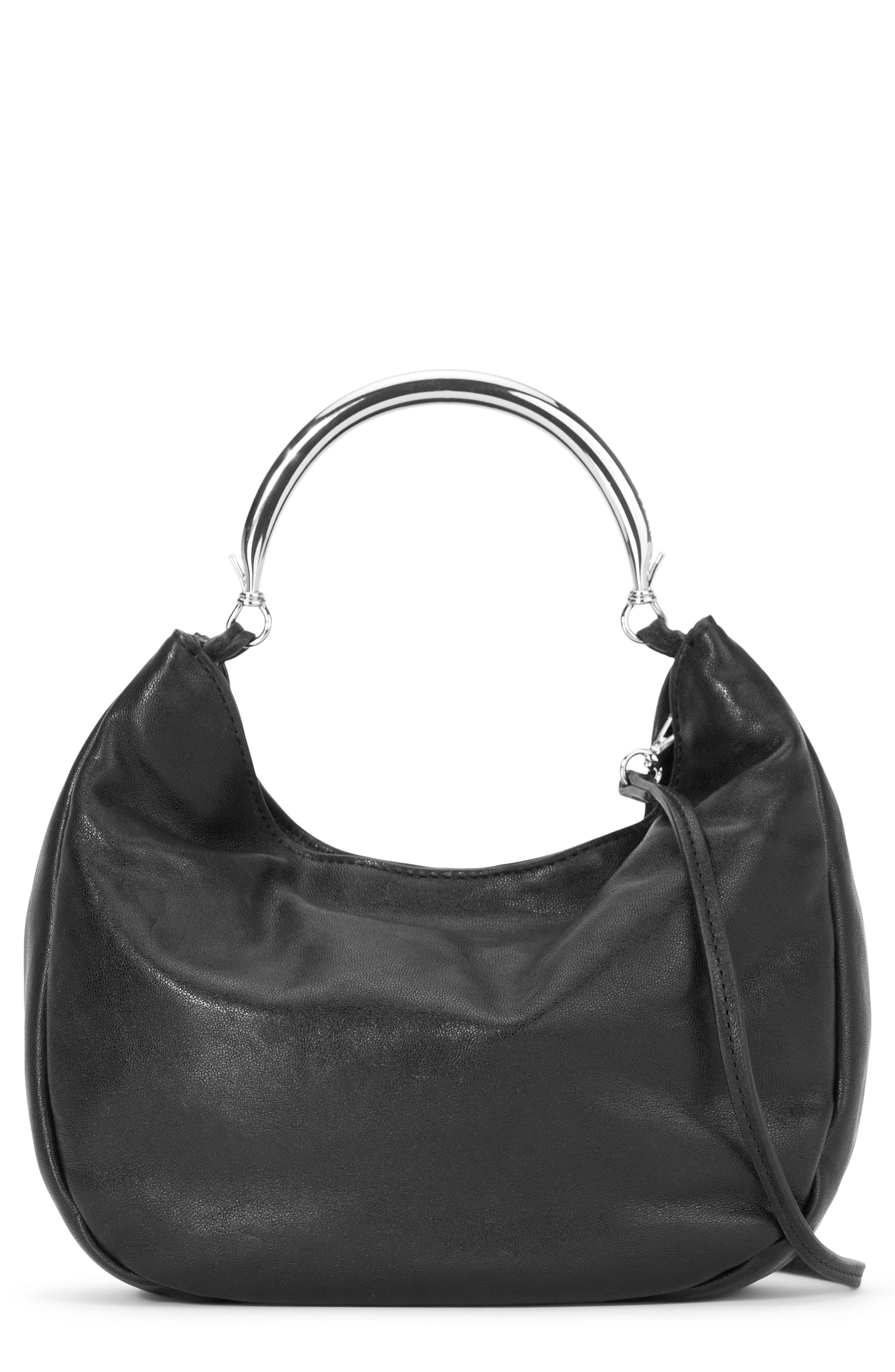 STAUD Romeo Leather Crossbody Bag, Main, color, 