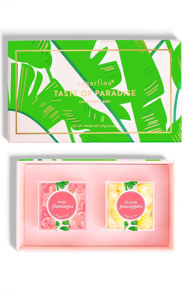 sugarfina Taste of Paradise 2-Piece Candy Bento Box, Main, color, 