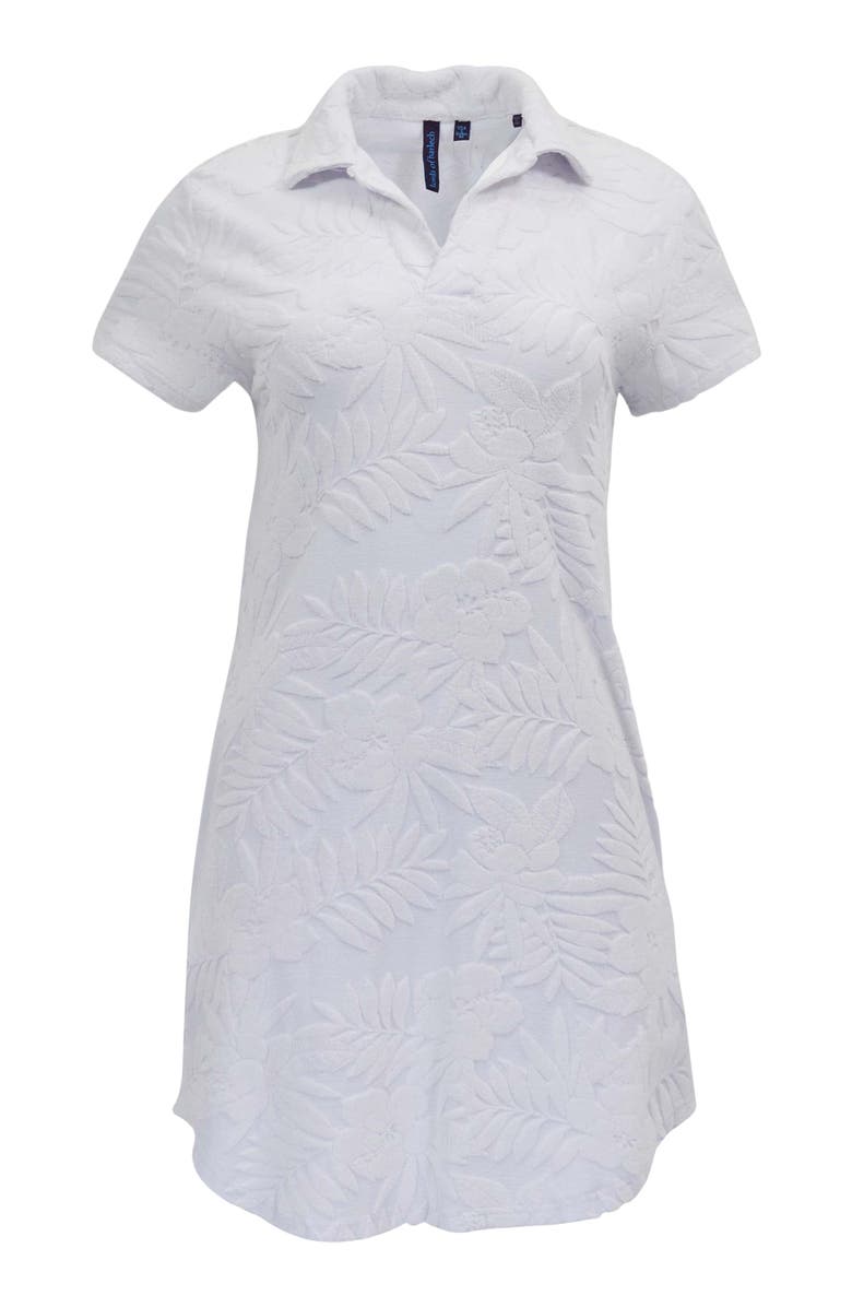 Lords of Harlech Womens Terry Toweling Dress, Alternate, color, White