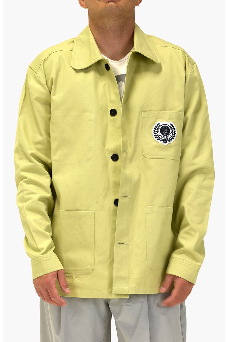 Function Fashion Twill Work Jacket, Main, color, GREEN