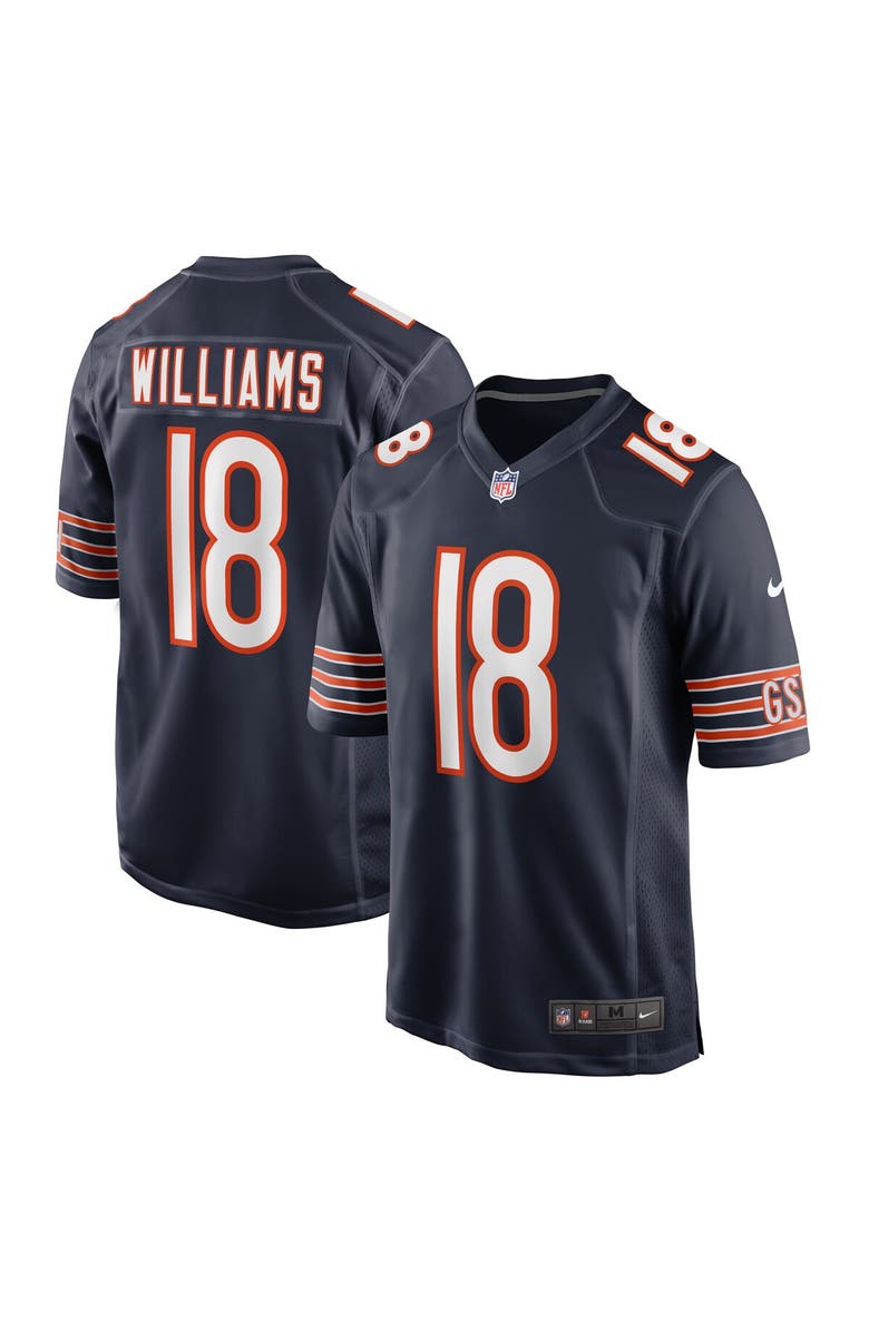 Nike Men's Nike Caleb Williams Navy Chicago Bears  Player Game Jersey, Main, color, Navy