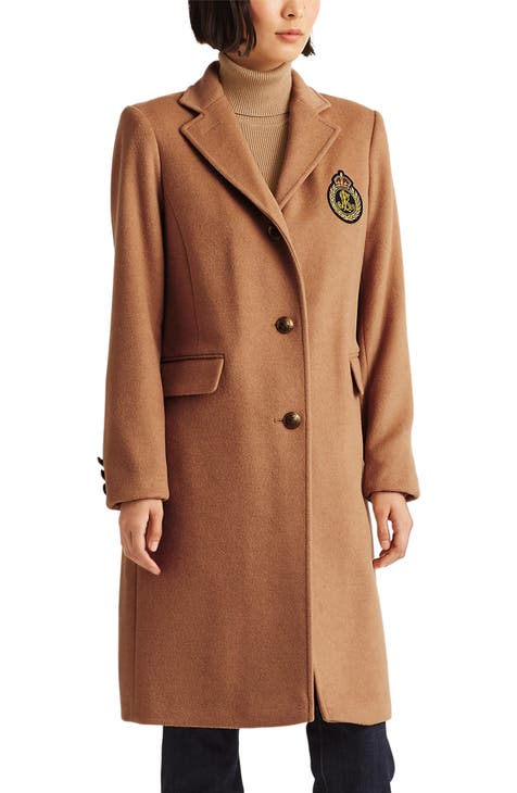 Women s Lauren Ralph Lauren Wool Wool Blend Coats Nordstrom