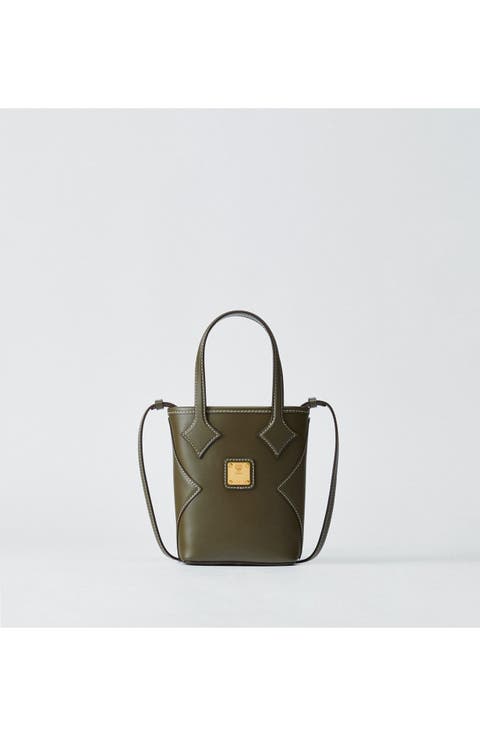 X-Mini Dia Shopper in Nappa Leather