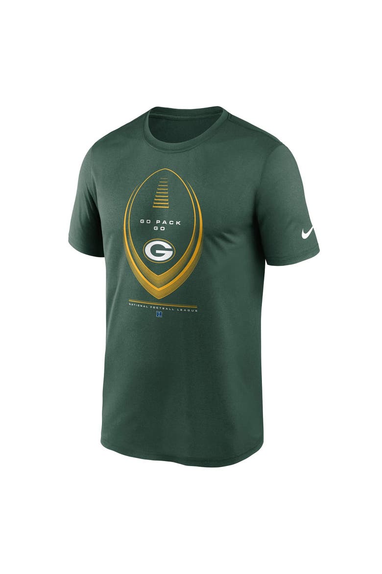 Men's Nike Green Green Bay Packers Big & Tall Legend Icon Dri-FIT T-Shirt, Alternate, color, Green