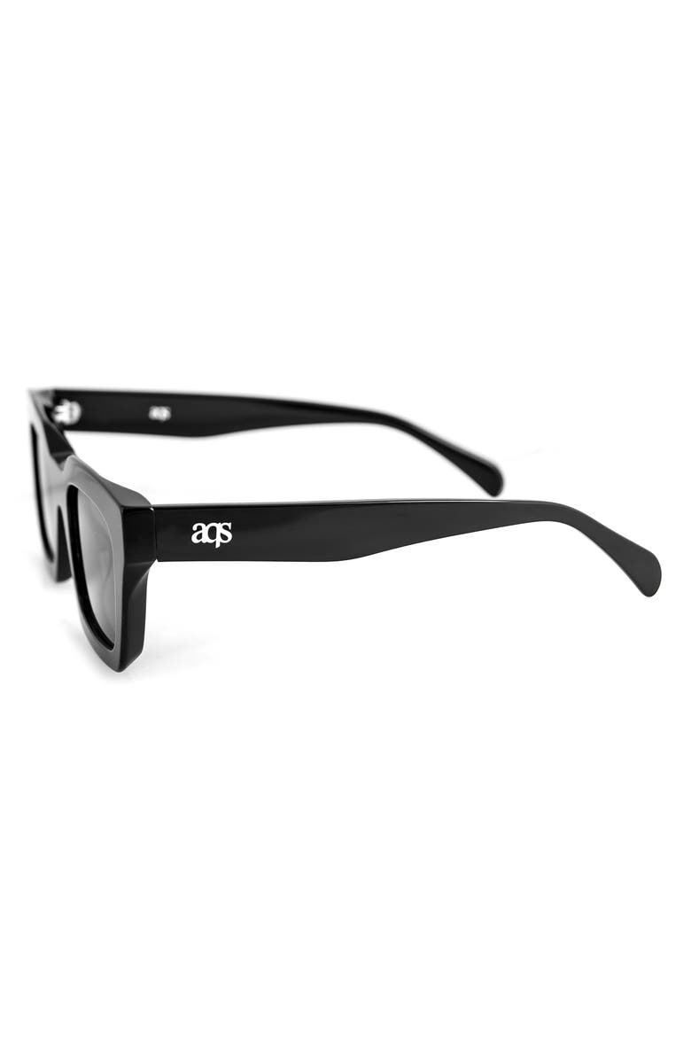 AQS Harper 55mm Polarized Square Sunglasses, Alternate, color,
