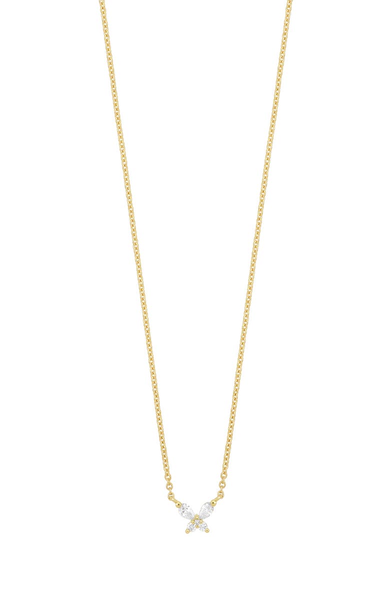 Bony Levy 18K Yellow Gold Diamond Butterfly Pendant Necklace, Main, color, 18K Yellow Gold