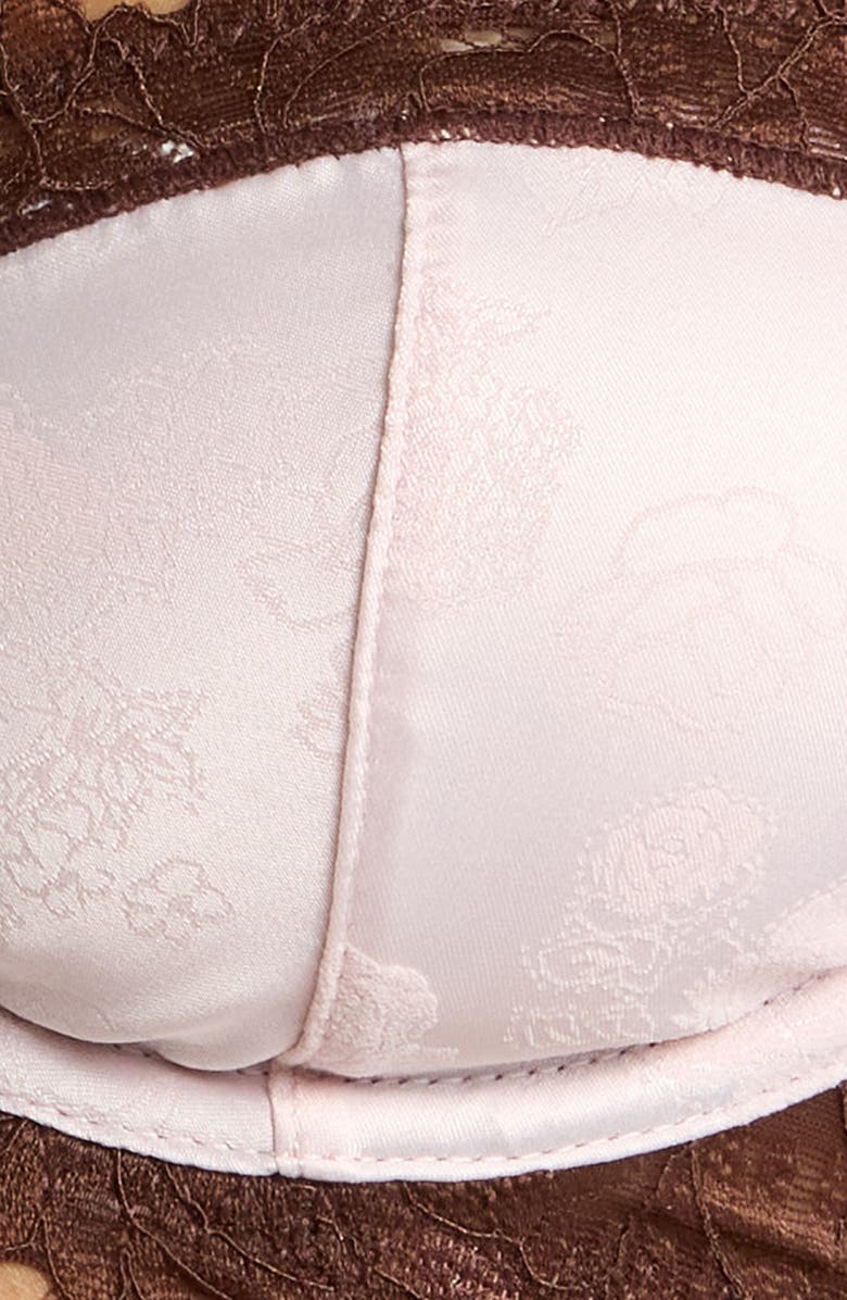 Free People Intimately FP Spring Fling Lace & Jacquard Underwire Bra, Alternate, color,