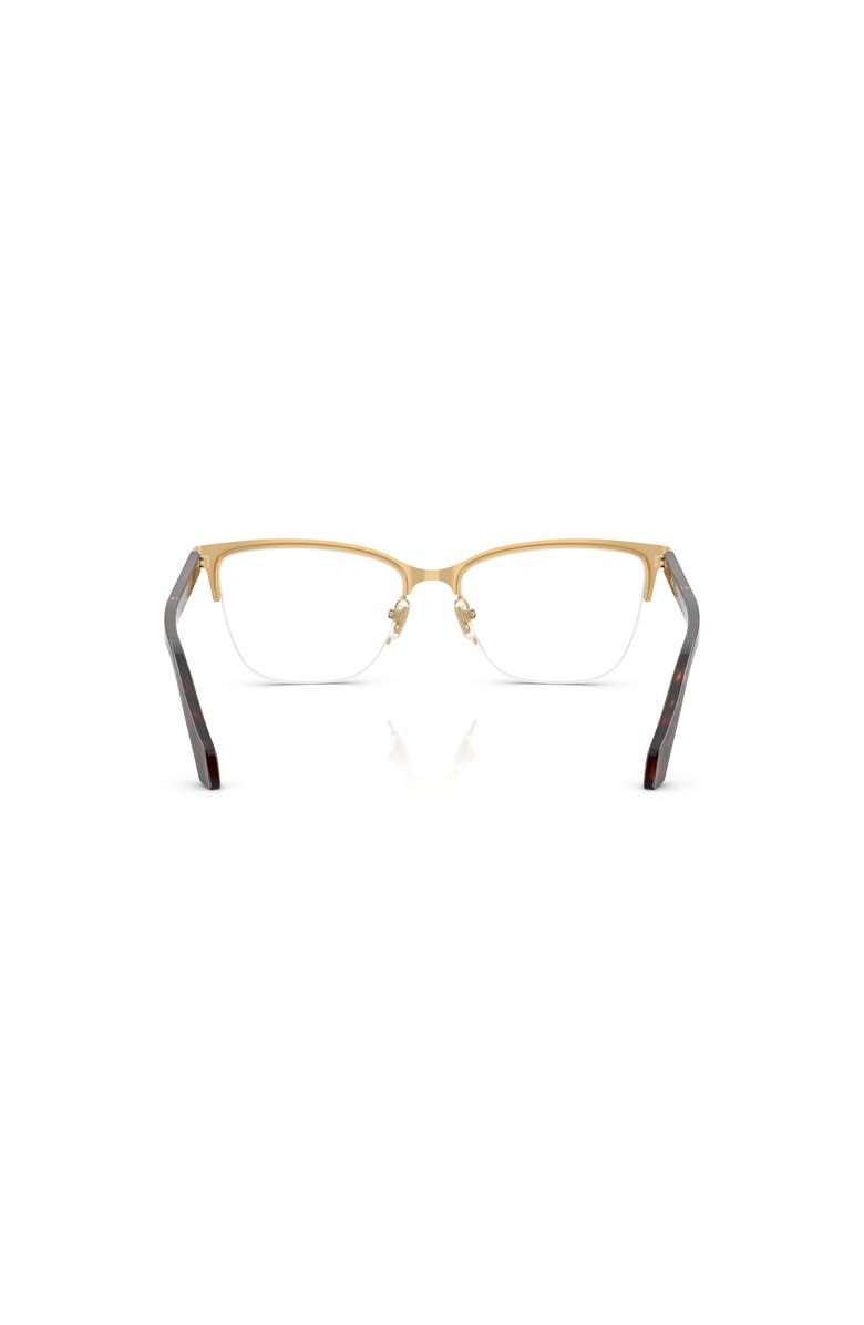 Versace 52mm Cat Eye optical glasses, Alternate, color, Gold
