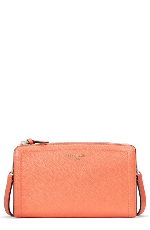 knott small leather crossbody bag