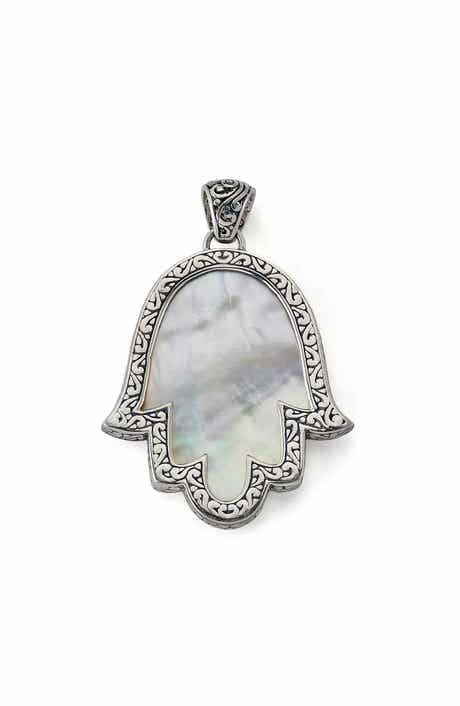 SAMUEL B. Hamsa Hand Pendant