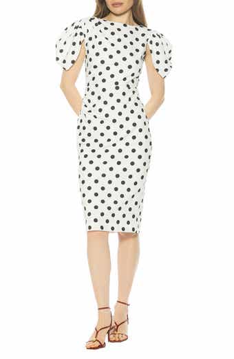 Alexia Admor Draped Shoulder Sheath Dress