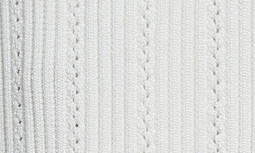Balmain Button-embellished Two-tone Ribbed-knit Mini Skirt