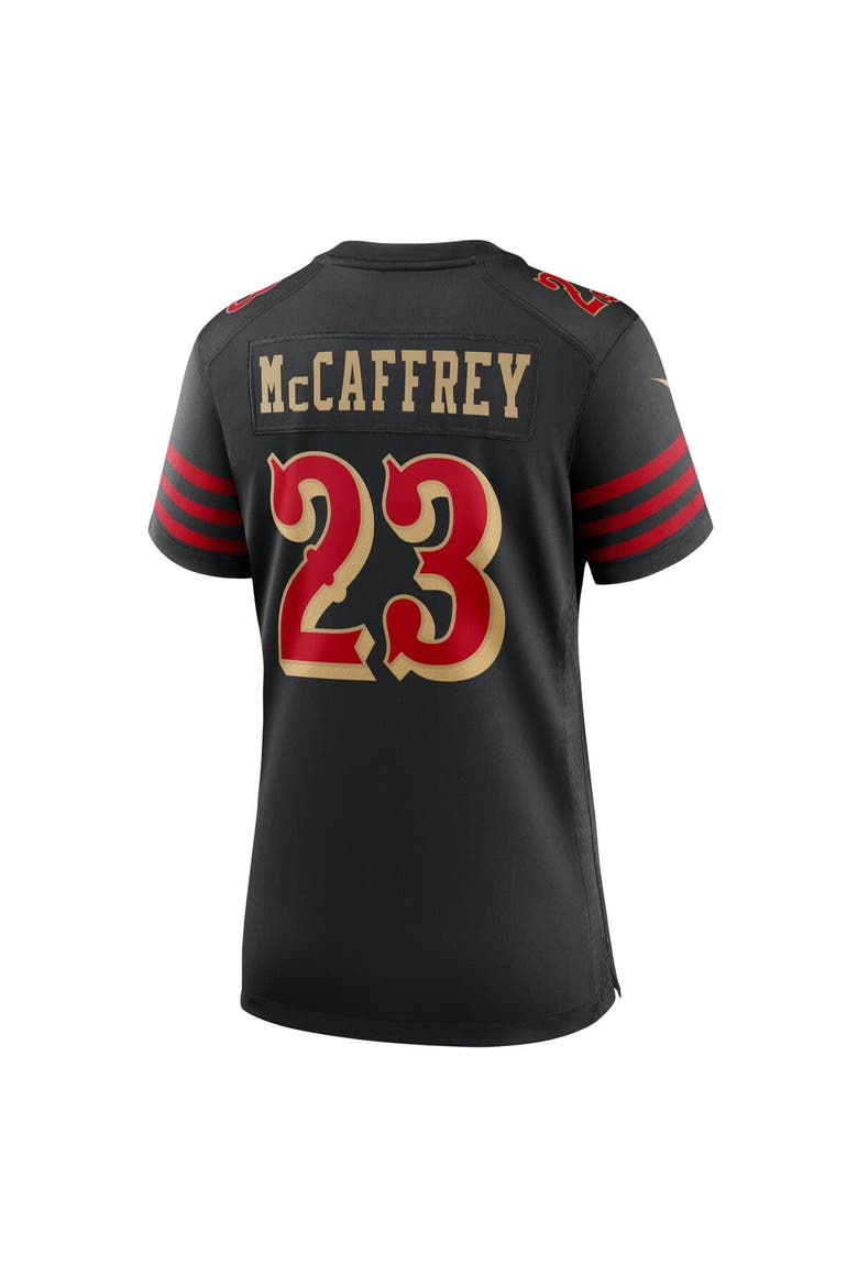 Women's Nike Christian McCaffrey Black San Francisco 49ers 2025 Rivalries Collection Game Jersey, Alternate, color, Black