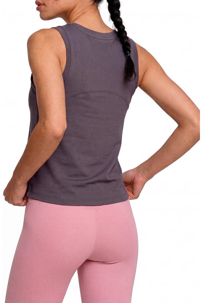 Cloudspun Sleeveless Performance Tank, Alternate, color, INKY DEPTHS