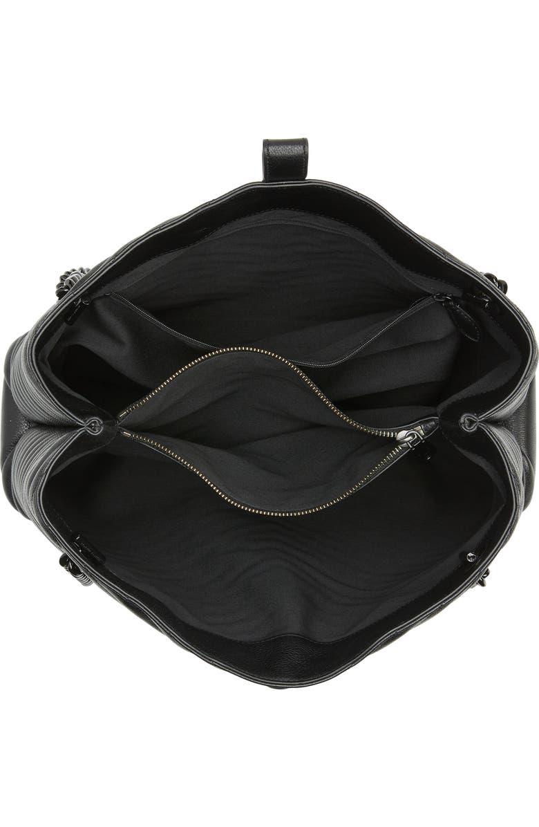 Rebecca Minkoff Edie Chevron Quilted Tote, Alternate, color,