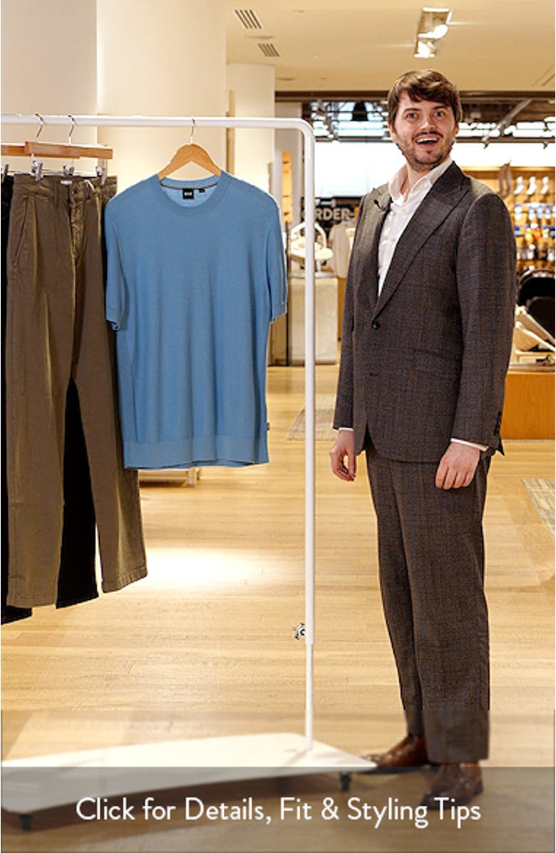 Ianni Cotton Blend Short Sleeve Sweater, sales video thumbnail