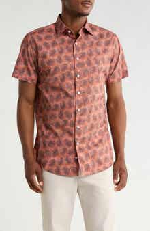 Berkely Short Sleeve Cotton Button-Up Shirt
