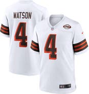 Nike Men's Nike Deshaun Watson White Cleveland Browns Alternate Game Jersey