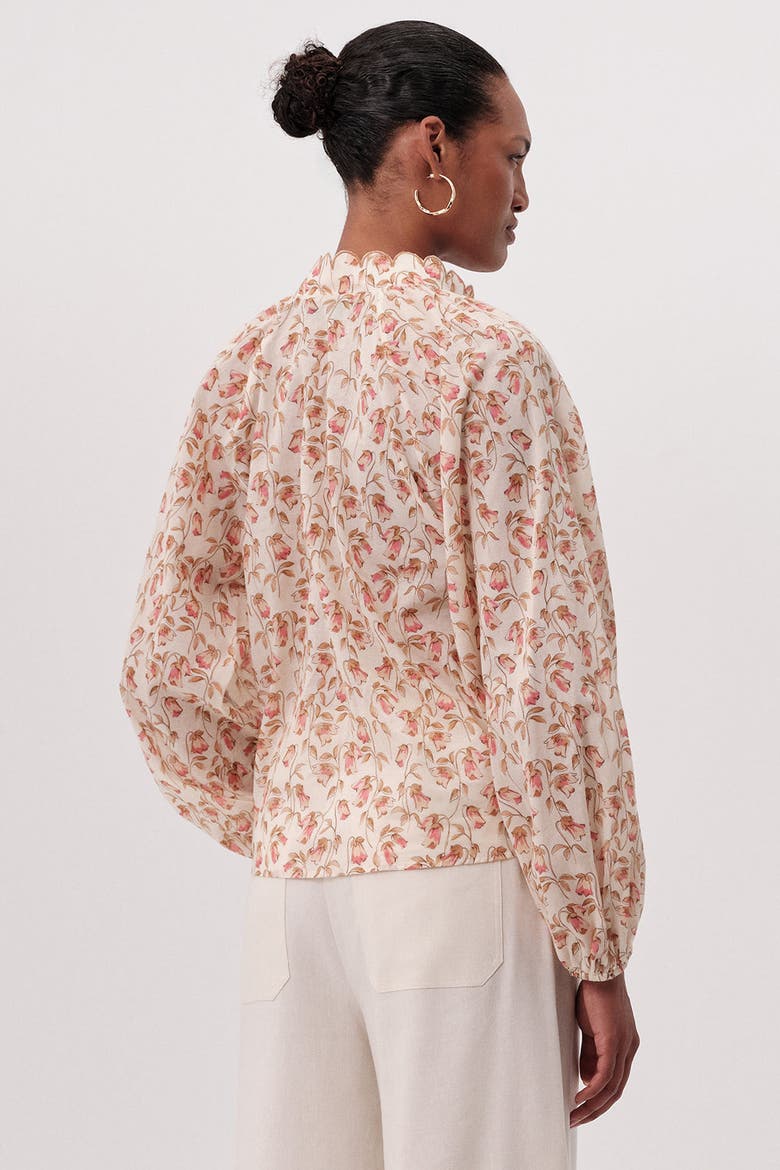 Kathy High Neck Shirt, Alternate, color, MULTI COLOR