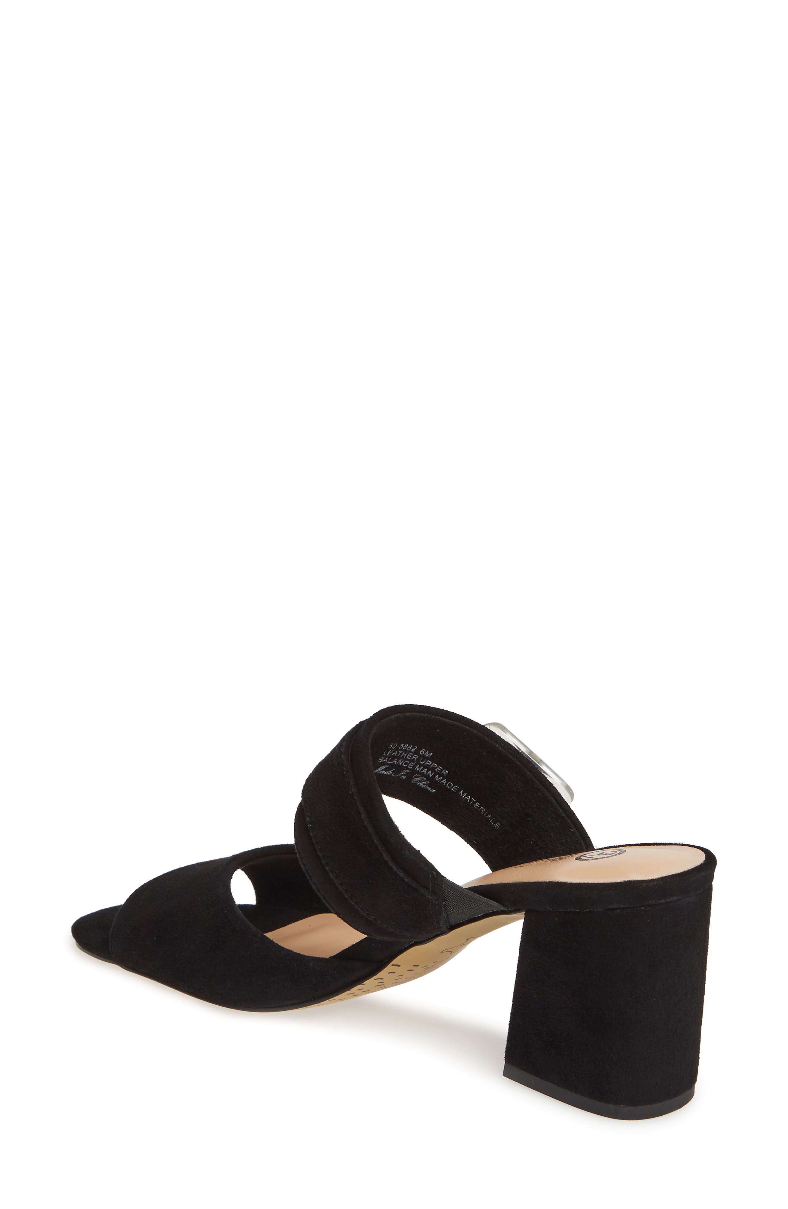 Bella Vita Tory Buckle Slide Sandal, Alternate, color, 