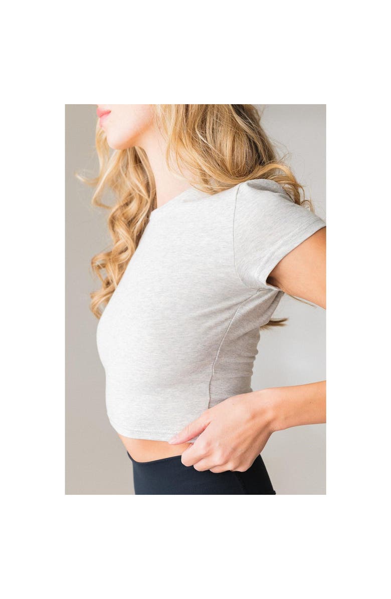 Vitality Basis Tee, Alternate, color, Heather Grey