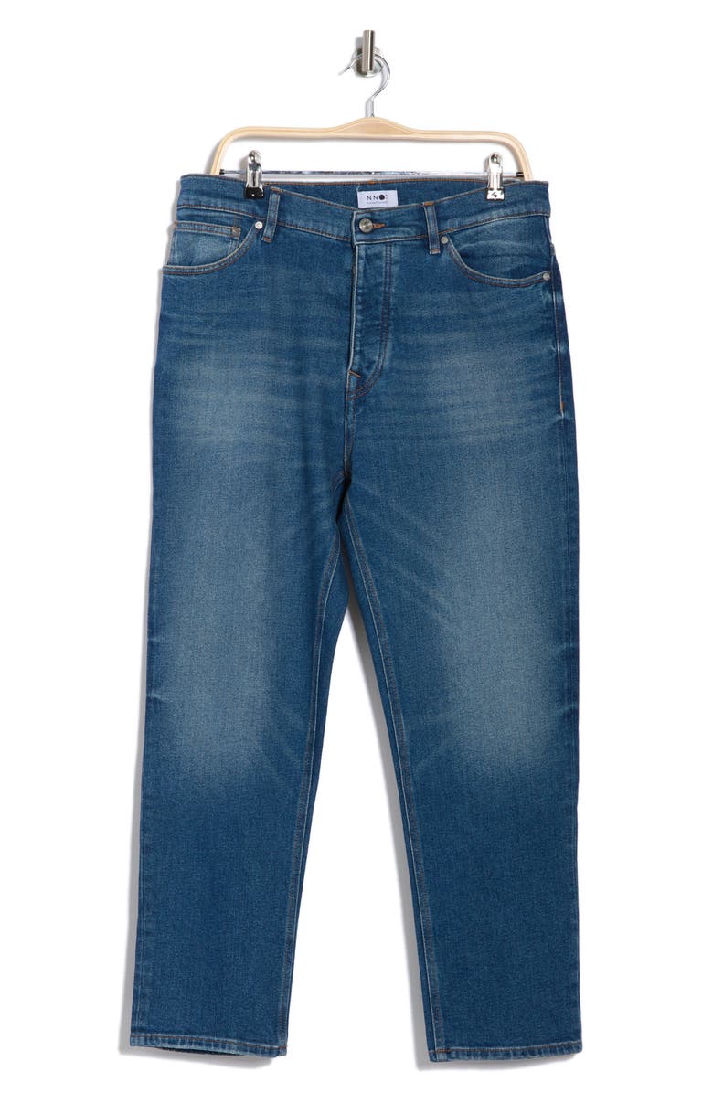 NN07 Frey 1854 Crop Tapered Jeans, Alternate, color, Dark Denim