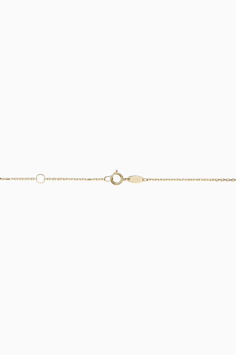 14K Gold Forever Linked Necklace, Alternate, color, Yellow Gold