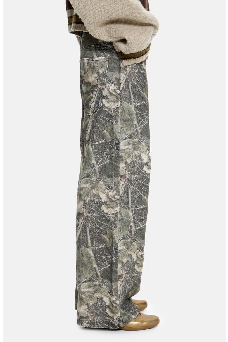 Woodland Colossus Baggy Jeans, Alternate, color, CAMO