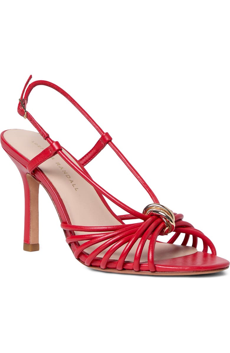 Loeffler Randall Mareka Slingback Sandal, Main, color, Red