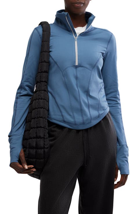 You're a Peach Half Zip Jacket