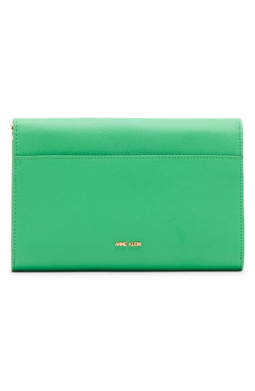 ANNE KLEIN ANNE KLEIN BELTED WALLET ON A CHAIN CROSSBODY BAG