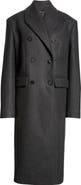TOTEME Broad Double Breasted Recycled Wool Blend Coat