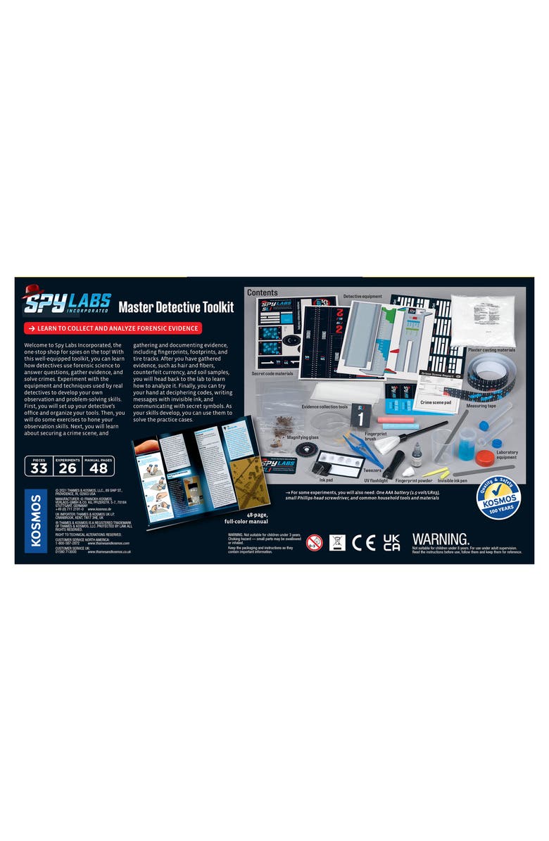 Thames & Kosmos Spy Labs Master Detective Toolkit, Alternate, color, Multi
