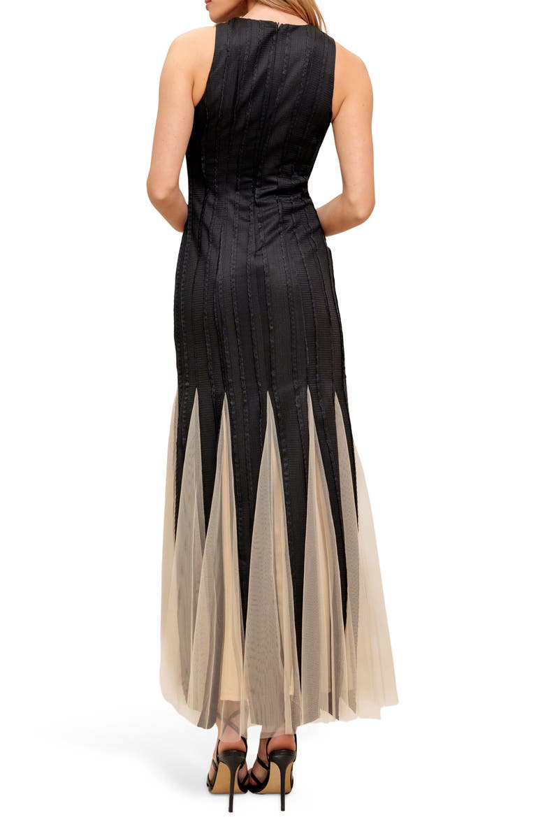 FLYING TOMATO Godet Hem Halter Maxi Dress, Alternate, color, 