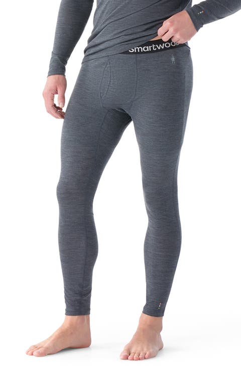Classic All Season Merino Wool Blend Base Layer Bottoms