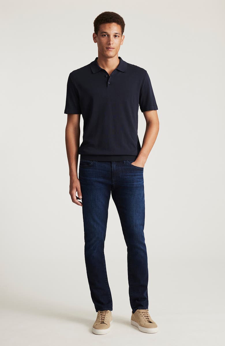 Mavi Jeans Edition Slim Fit Polo, Alternate, color, Total Eclipse
