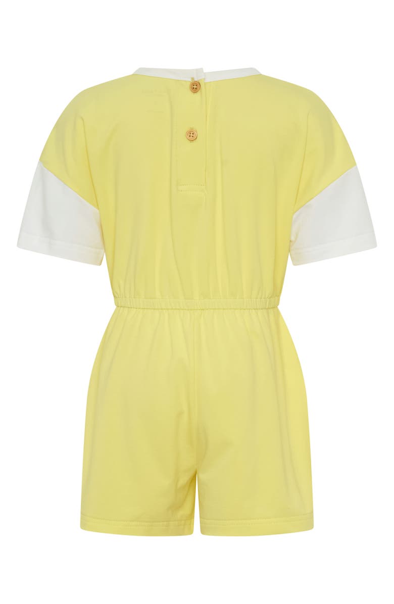 TINY TRIBE Kids' Lemon Relaxed Fit Romper, Alternate, color, Yellow