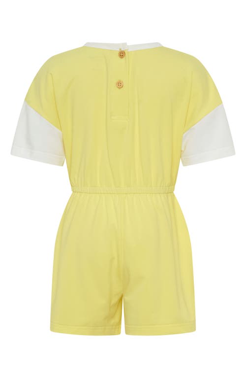 Tiny Tribe Kids' Lemon Relaxed Fit Romper