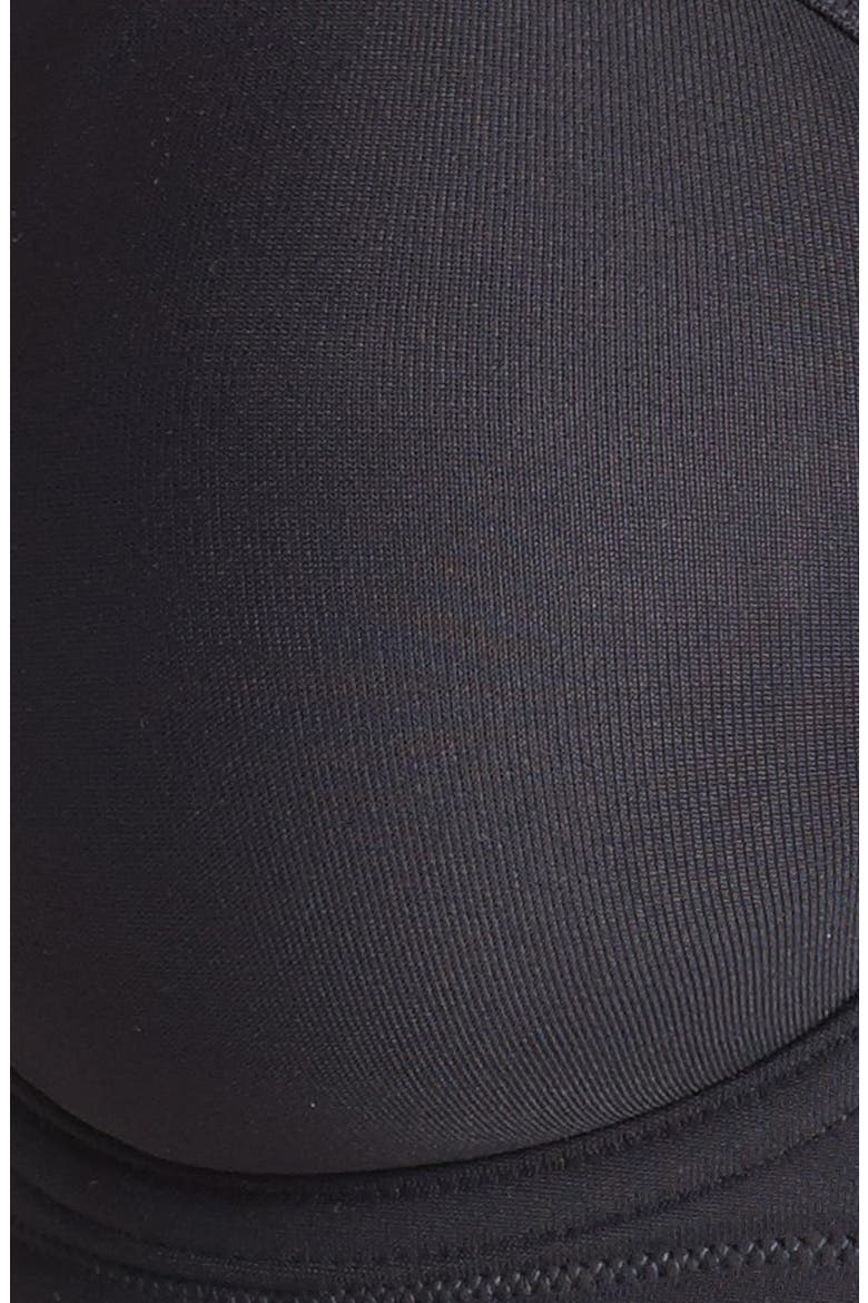 Donna Karan Intimates '35137' Underwire Sports Bra, Alternate, color, BLACK